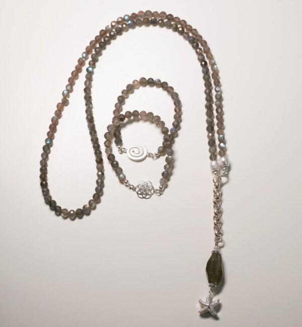 Collana di labradorite (lunga) - immagine 2