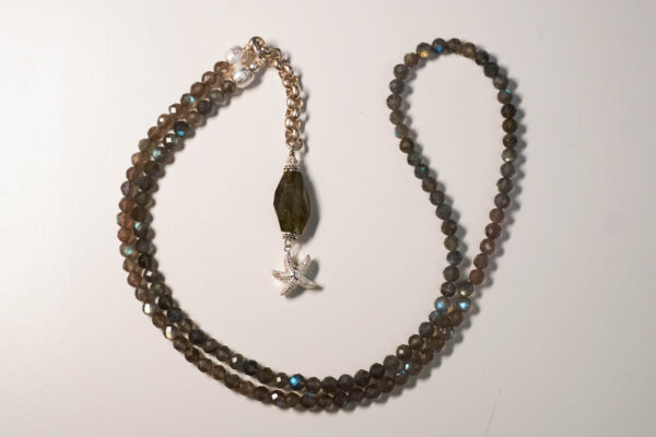 Collana di labradorite (lunga)