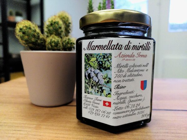 Marmellata di mirtilli