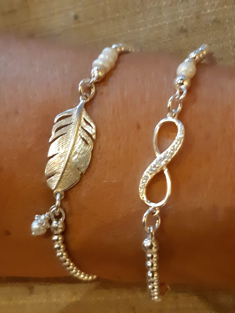 5 braccialetto argento