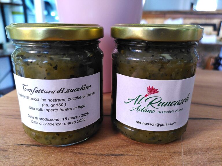 marmalade courgettes