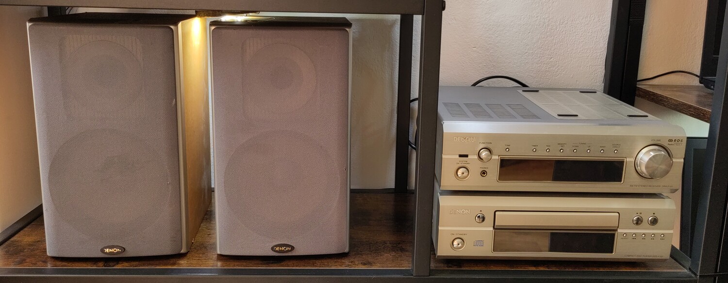 Denon F101 HiFi Set Receiver, Lettore CD e Casse 3 Denon F101 HiFi Set Receiver, Lettore CD e Casse - immagine 3