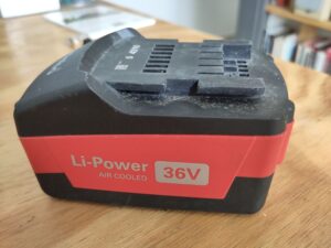 Metabo Li-Power 36V Batteria originale per utensili 3 MAIN